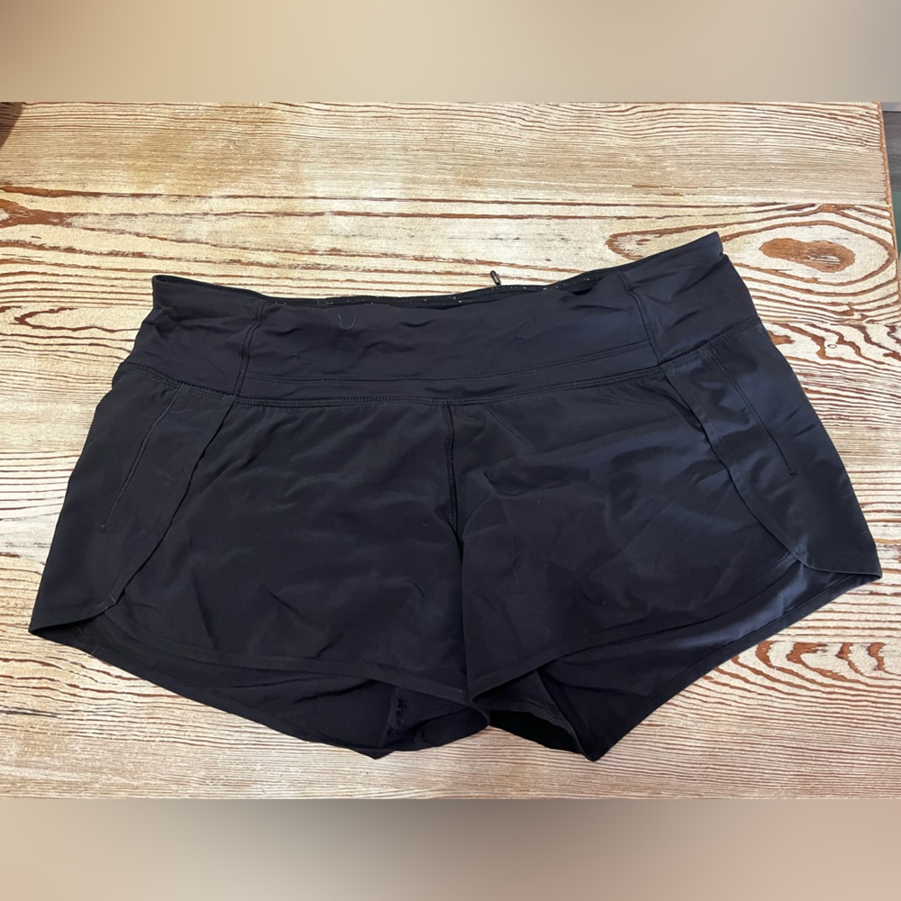 Black LuluLemon shorts